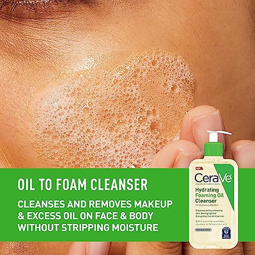 CeraVe Hydrating Foaming Oil Cleanser - 8 Fl Oz