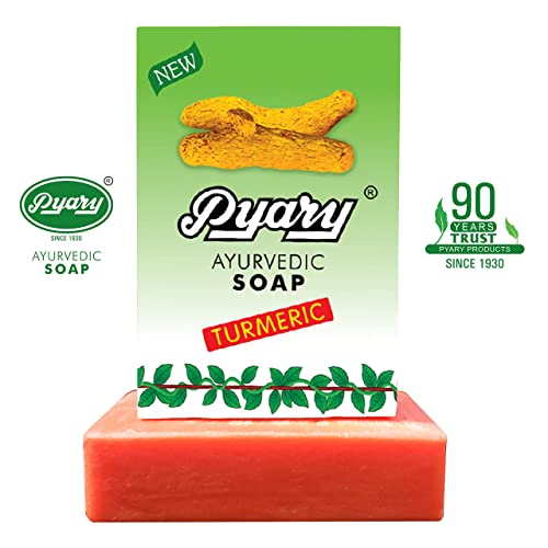 PYARY TURMERIC SOAP HALDI - Pyary Ayurvedic Soap 75g