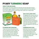 PYARY TURMERIC SOAP HALDI - Pyary Ayurvedic Soap 75g