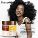 Karseell Collagen Hair Treatment Deep Repair Conditioning Argan Oil Collagen Hair Mask Essence for Dry Damaged Hair All Hair Types 16.90 Oz 500ml