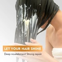 Karseell Collagen Hair Treatment Deep Repair Conditioning Argan Oil Collagen Hair Mask Essence for Dry Damaged Hair All Hair Types 16.90 Oz 500ml