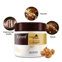 Karseell Collagen Hair Treatment Deep Repair Conditioning Argan Oil Collagen Hair Mask Essence for Dry Damaged Hair All Hair Types 16.90 Oz 500ml