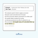 Isntree Hyaluronic Acid Protective Gel Cream for Sensitive and Dry Skin SPF 50+ 50 Ml