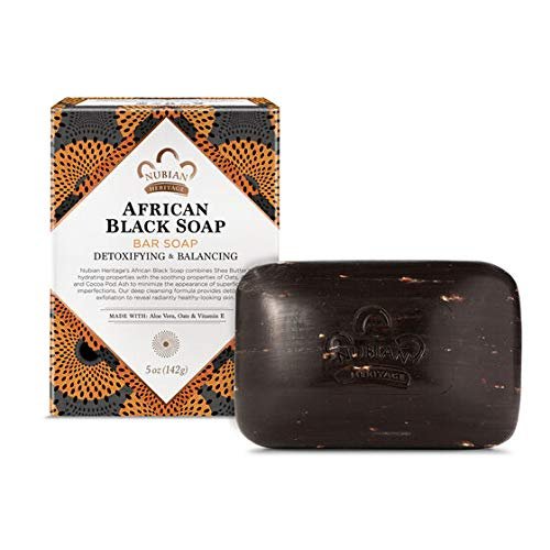 Nubian Heritage, African Black Bar Soap, 5 fl.oz. (142 g)