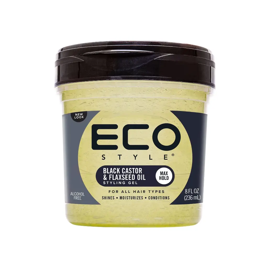 Eco Style, Black Castor & Flaxseed Oil, 8 fl.oz. (236 ml)