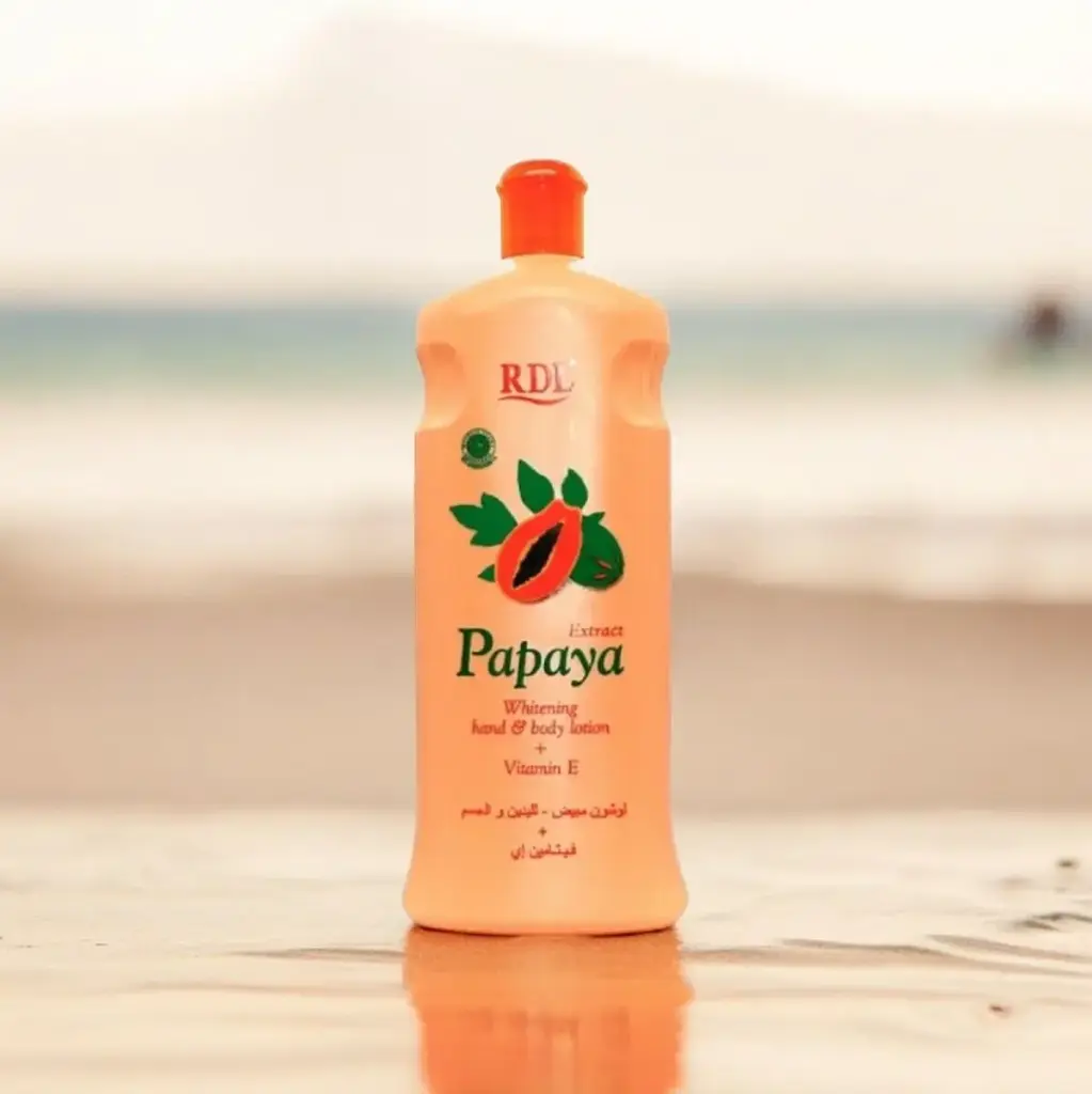 Papaya Hand and Body Lotion Moisturize Orange 600ml