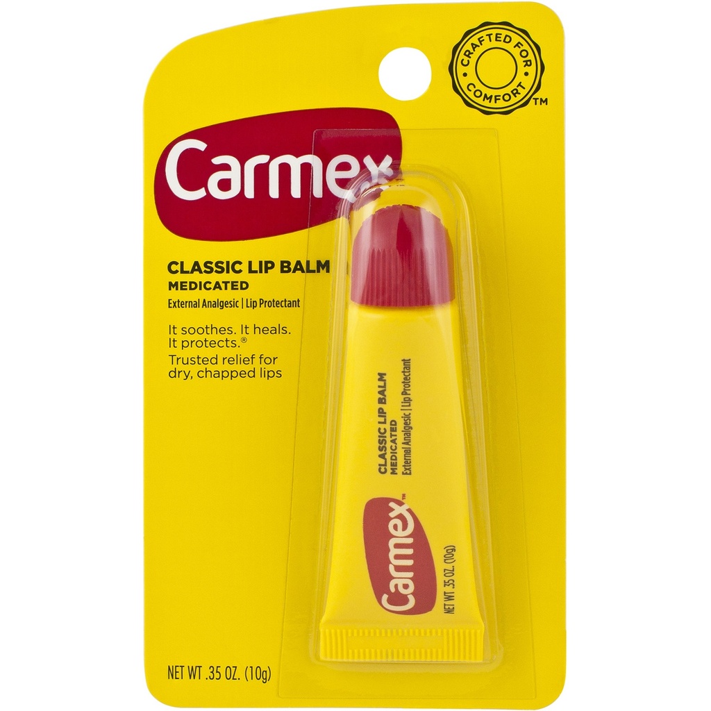 Carmex, Classic Lip Balm, Medicated, 0.35 fl.oz. (10 g)
