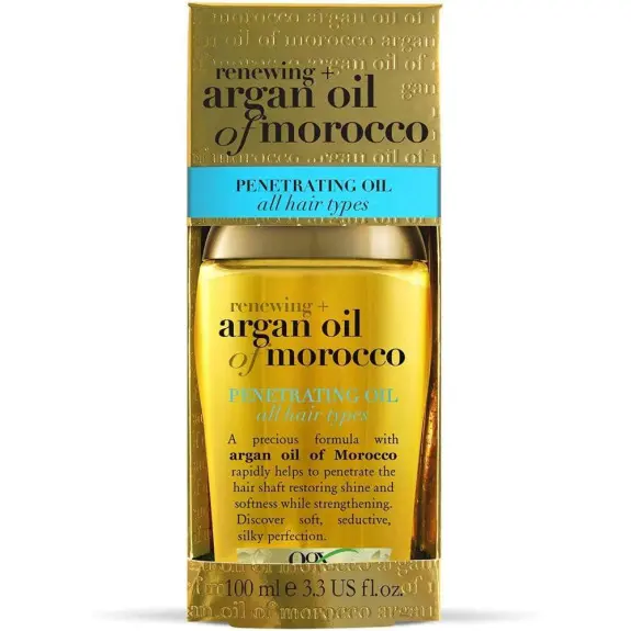 Ogx, Renewing + Argan Oil of Morocco Penetrating Oil, 3.3 fl.oz (100 ml)