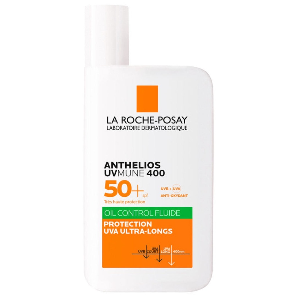 La Roche-Posay, Anthelios UVMUNE 400, Fluid  Oil Control, SPF 50+, (50 ml)