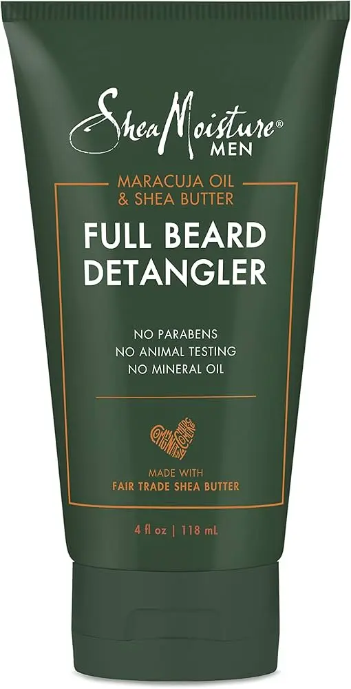 SheaMoisture, Men, Full Beard Detangler, Maracuja Oil & Shea Butter, 4 fl.oz. (118 ml)