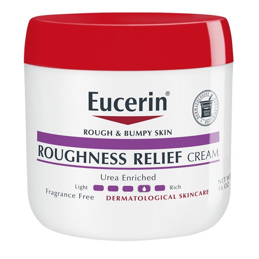 Eucerin, Roughness Relief Cream, Fragrance Free, 16 fl.oz. (454 g)