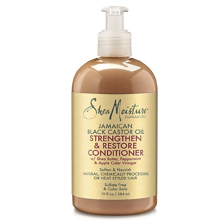 SheaMoisture, Jamaican Black Castor Oil Strengthen & Restore Conditioner, 13 fl.oz. (384 ml)