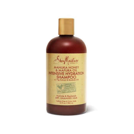 SheaMoisture, Manuka Honey & Mafura Oil, Intensive Hydration Shampoo, Extra Dry, Damaged Hair, 13 fl.oz. (384 ml)