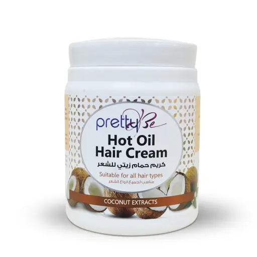 PrettyBe, Hot Oil Coconut Cream, (1000 ml)