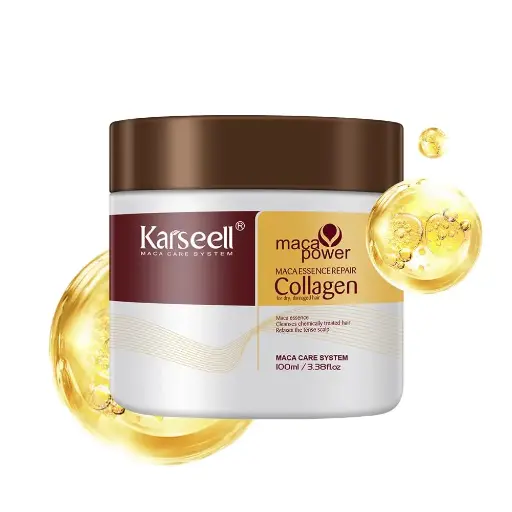 Karseell, Collagen Hair Treatment Deep Repair Conditioning Hair Mask Argan Oil Coconut Oil, 19.9 fl.oz. (500 ml)