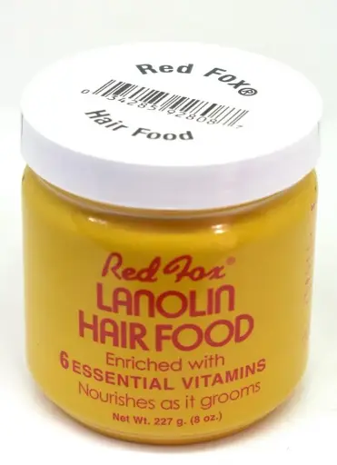 Red Fox, Lanolin Hair Food Cream, 8oz (227g)