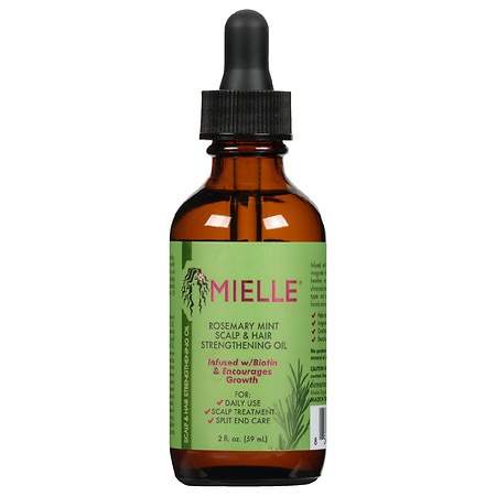 Mielle, Scalp & Hair Strengthening Oil, Rosemary Mint, 2 fl.oz. (59 ml)