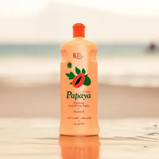 Papaya Hand and Body Lotion Moisturize Orange 600ml