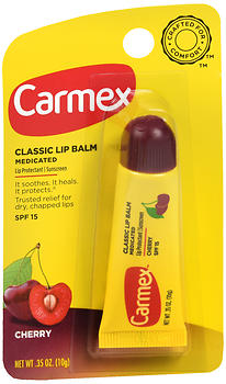 Carmex, Daily Care, Moisturizing Lip Balm, Fresh Cherry, SPF 15, 0.35 fi.oz. (10 g)