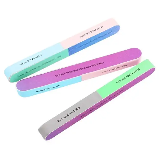 7-Sided Nail Art Polishing Strip Nail Buffer Nail File Manicure Tool