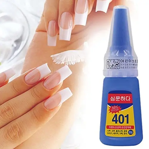 Nail Glue For False Nails, Soft Nail Tips Gel Quick Drying 20g