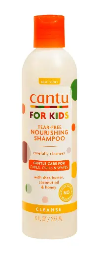Cantu, Care for Kids, Tear-Free Nourishing Shampoo, Gentle Care for Textured Hair, 8 fl.oz. (237 ml)