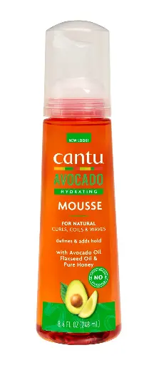 Cantu, Avocado Hydrating Styling Mousse, 8.4 fl.oz. (248 ml)