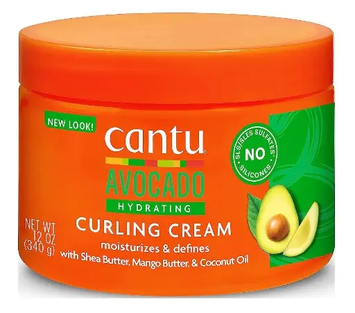 Cantu, Avocado Hydrating Curling Cream, 12 fl.oz. (340 g)