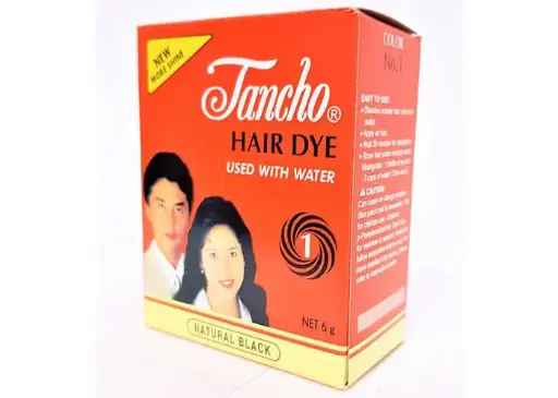 Tancho, Hair Dye, Power Natural Black, (6 g)