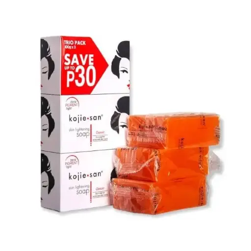 Kojie, San Skin lightening Soap, (3x100g)