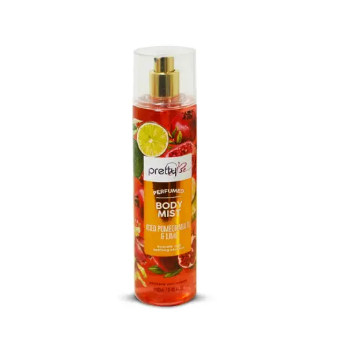 PrettyBe, Perfumed Body Mist Iced Pomegranate & Lime, 8.45 fli.oz. (250 ml)