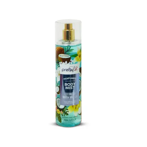 PrettyBe, Perfumed Body Mist Coconut & Warm Vanilla, fl.oz. (250 ml)