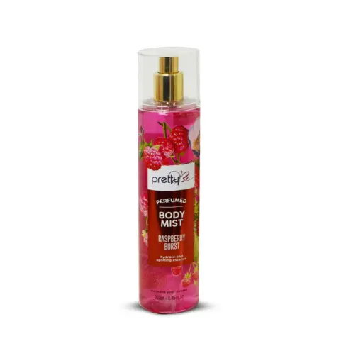 PrettyBe, Perfumed Body Raspberry Burst, 8.45 fl.oz. (250 ml)