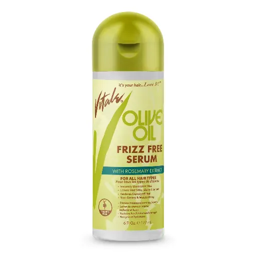 Vitale, Olive Oil Frizz Free Serum, with Rosemary Extract, 6 fl.oz. (177 ml)