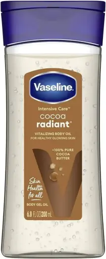 Vaseline, Intensive Care Cocoa Radiant, Body Gel Oil Scented , 6.8 fl.oz (200 ml)