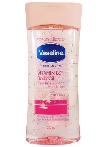 Vaseline, Intensive Care Vitamin B3, Body Oil, (200 ml)