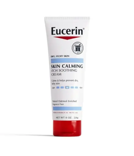 Eucerin, Skin Calming, Itch Soothing Cream, 8 fl.oz. (226 g)