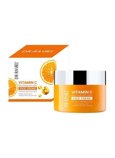 DR. RASHEL, Vitamin C Brightening & Anti- Aging, Face Cream,1.76 oz (50g)