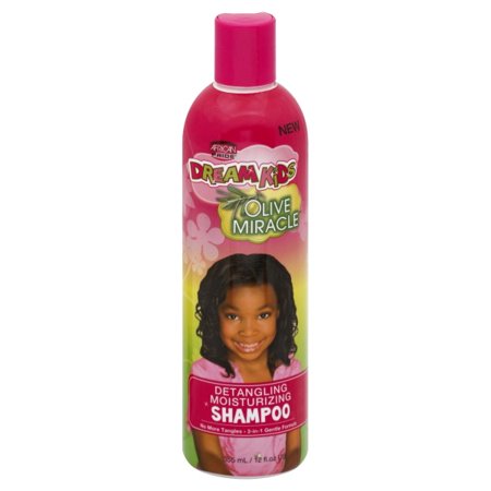 African Pride, Dream Kids Olive Miracle Detangling Moisturizing Shampoo, 12 fl.oz. (355 ml)